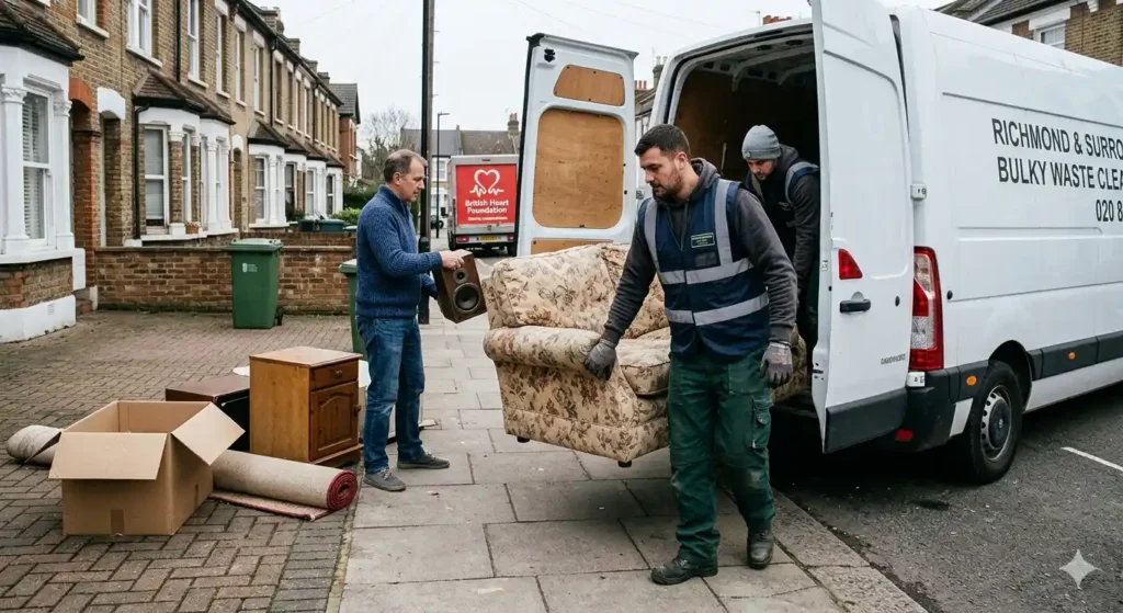 What are alternatives to council bulky waste service in Richmond?