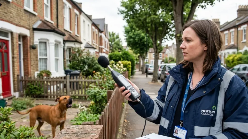 What counts as a “barking dog nuisance” in Merton?