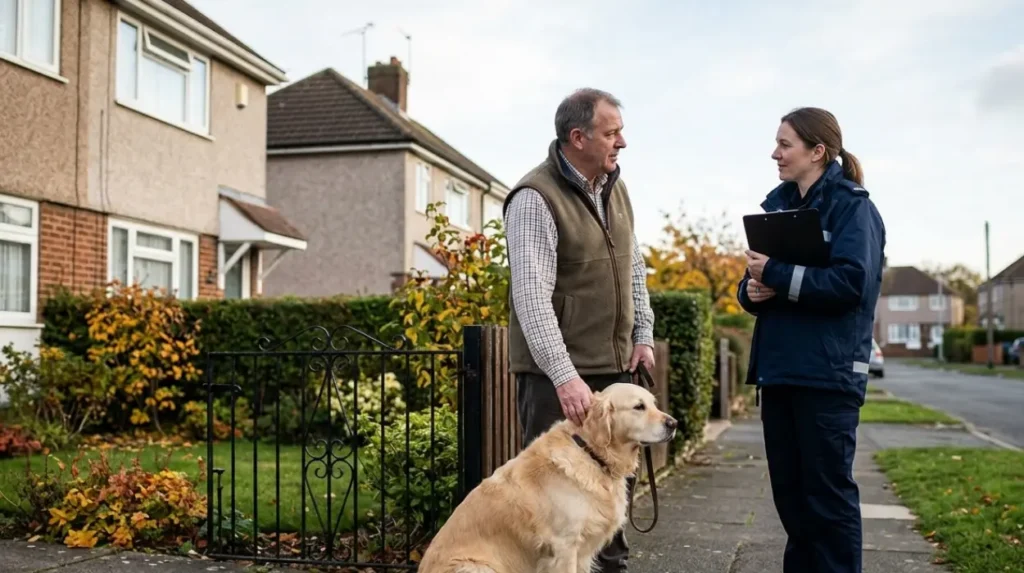 What happens if the barking stops?