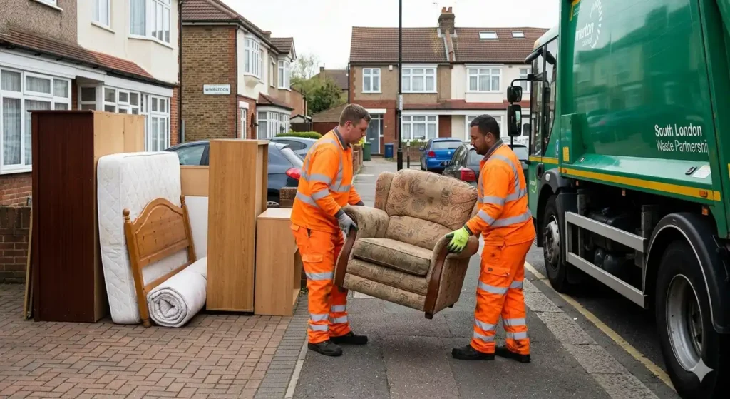 What is Merton's bulky waste pickup?