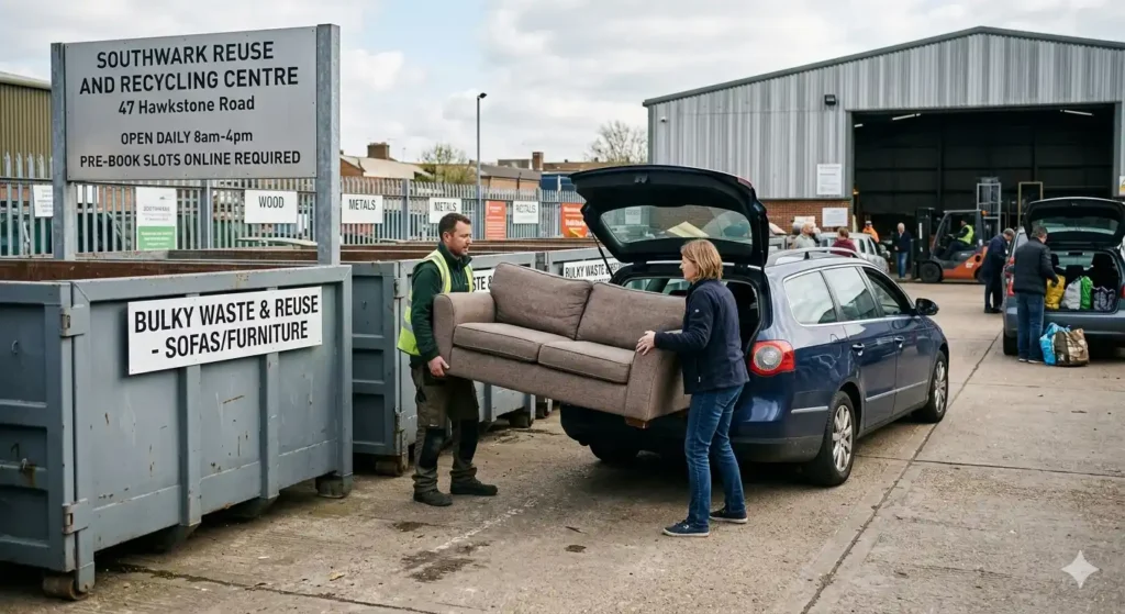 Where Can Southwark Residents Take Bulky Waste Instead?