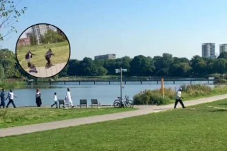 Hero Stops Machete Fight in Burgess Park, London 2026