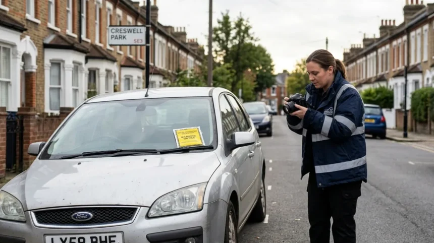 How to report a dumped car in Greenwich