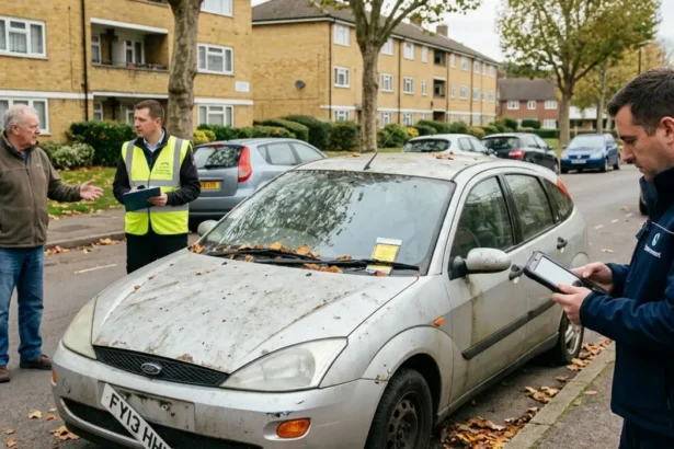 How to report an abandoned car to Sutton Council fast