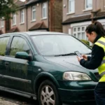 How to report an abandoned vehicle in Croydon via the app
