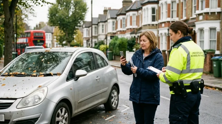 How to report dumped vehicles in Richmond upon Thames