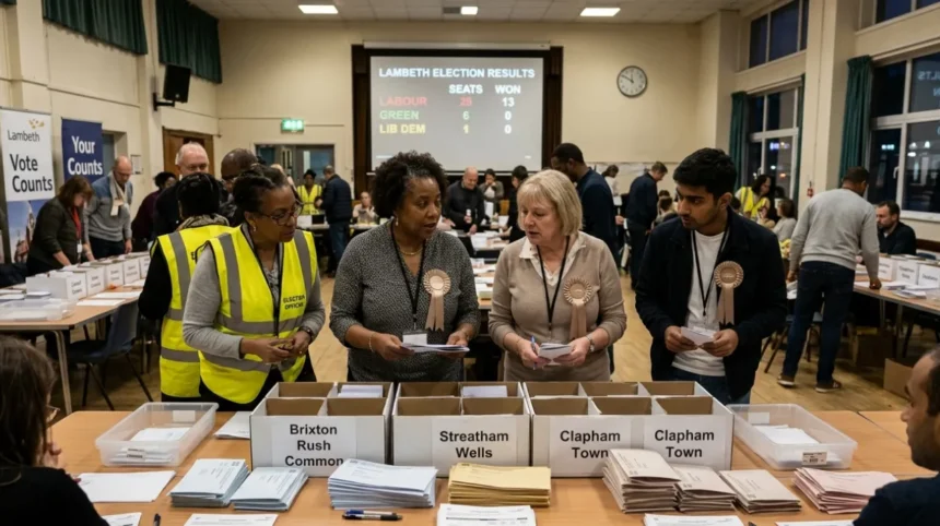Lambeth Election Results: Full South London Council Wins