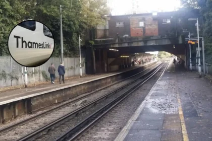 Thameslink Train Delays Due to Bicycle on Tracks Sutton Wimbledon 2026