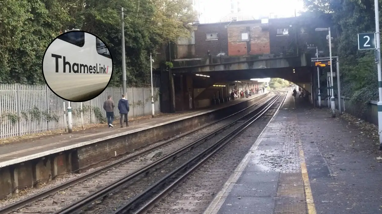 Thameslink Train Delays Due to Bicycle on Tracks Sutton Wimbledon 2026