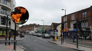 Thornton Heath fire tears through flats on Lenham Road in 2026