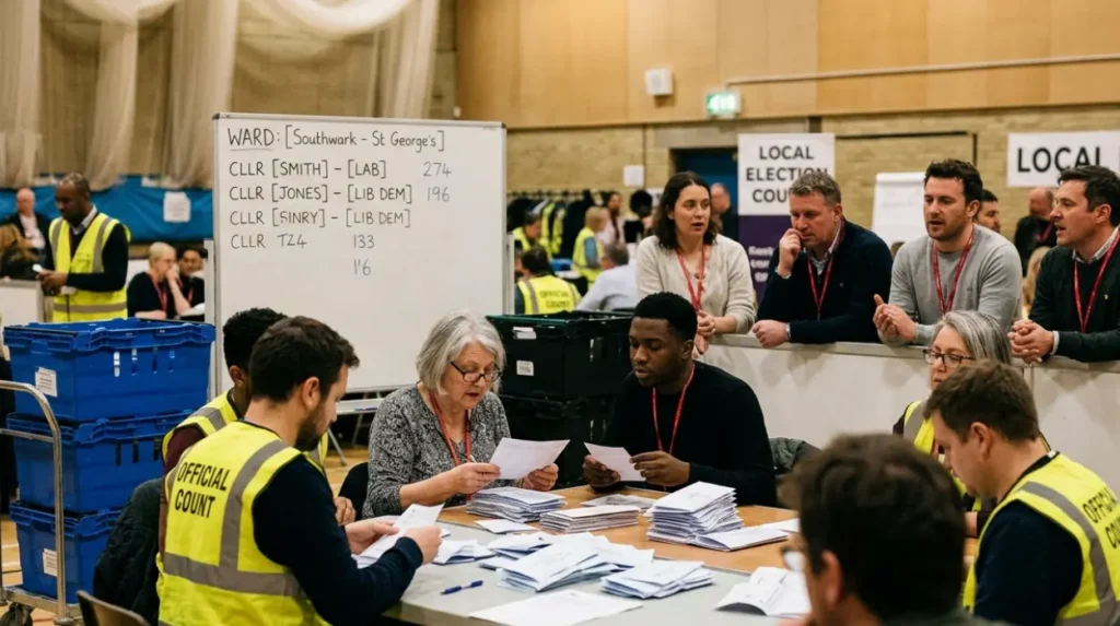 What are South London local election results?