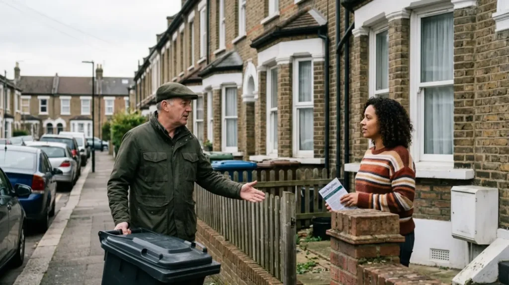 What causes common local disputes in South London?