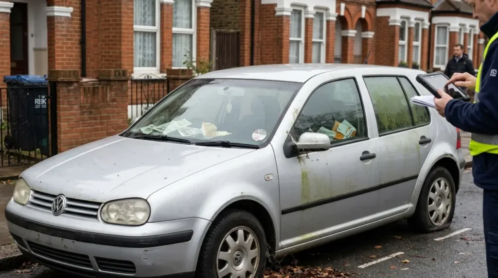 What counts as an abandoned vehicle in Kingston upon Thames?