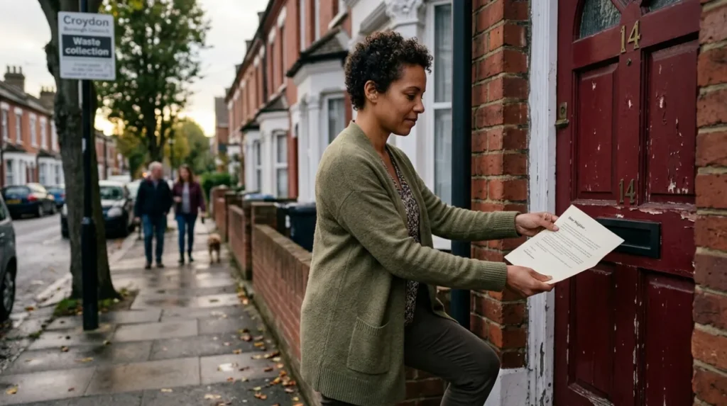 Why write a polite 'Dear Neighbor' note before contacting the council?