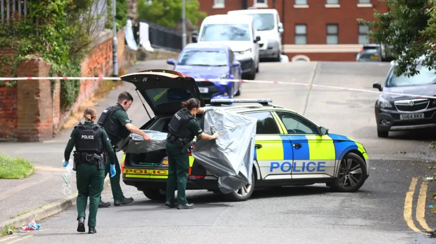 Belfast stabbing sparks unrest as police make arrests today