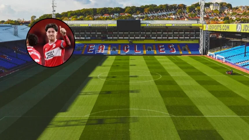 Crystal Palace Hijack Everton Move for Hayden Hackney Middlesbrough 2026
