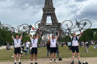 East Grinstead Cyclist Leads 600-Mile Cancer Charity Ride
