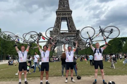 East Grinstead Cyclist Leads 600-Mile Cancer Charity Ride
