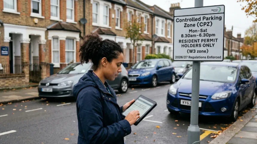 How to apply for a Merton parking permit under 2026 rules