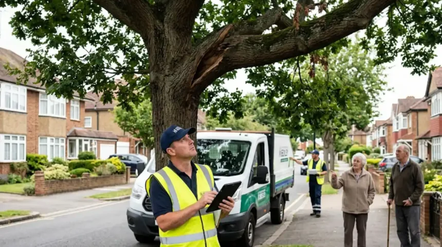How to report a dangerous council tree in Bexley