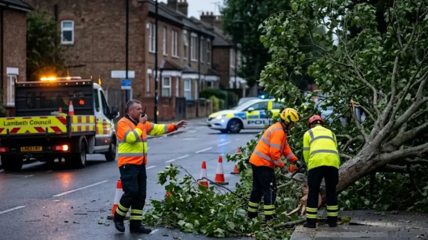 How to report a dangerous tree to Lambeth’s 24hr hotline