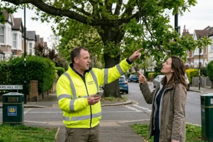 How to report overhanging branches in Lewisham for 2026