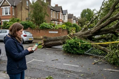 How to use Bromley’s map to report a fallen street tree