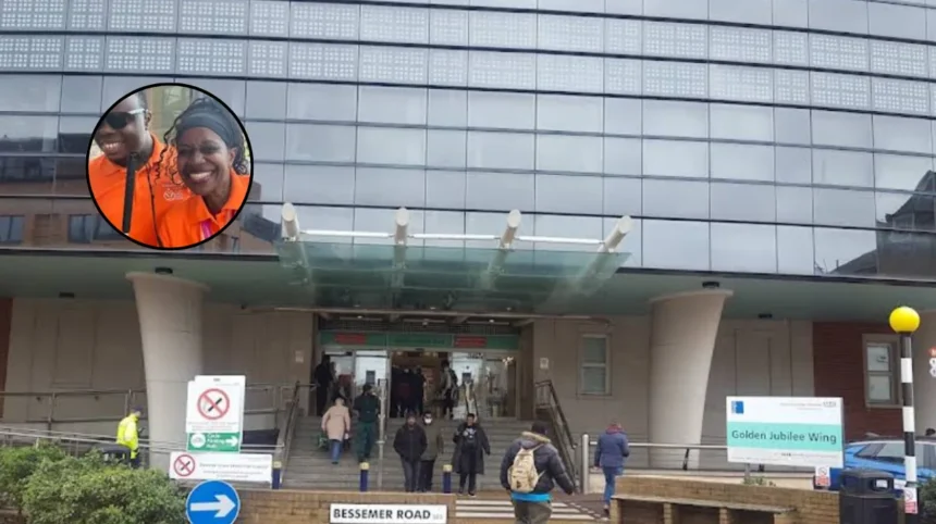 King's College Hospital Welcomes First Visually Impaired NHS Volunteer 2026 | Denmark Hill