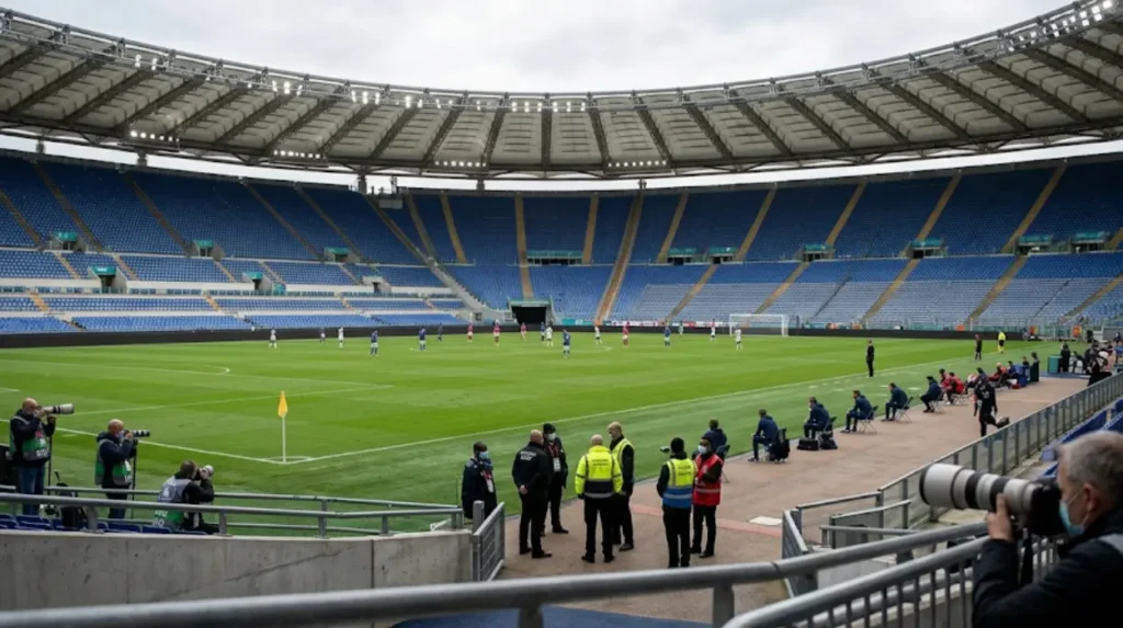 What Does "Behind Closed Doors" Mean in England Football?