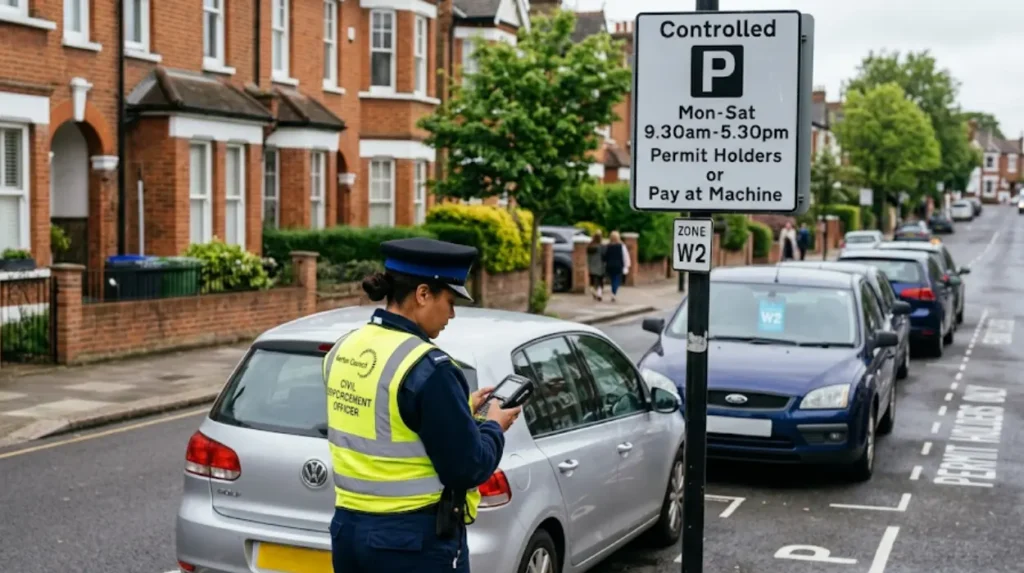 What Is the Legal Framework of Merton Controlled Parking Zones?