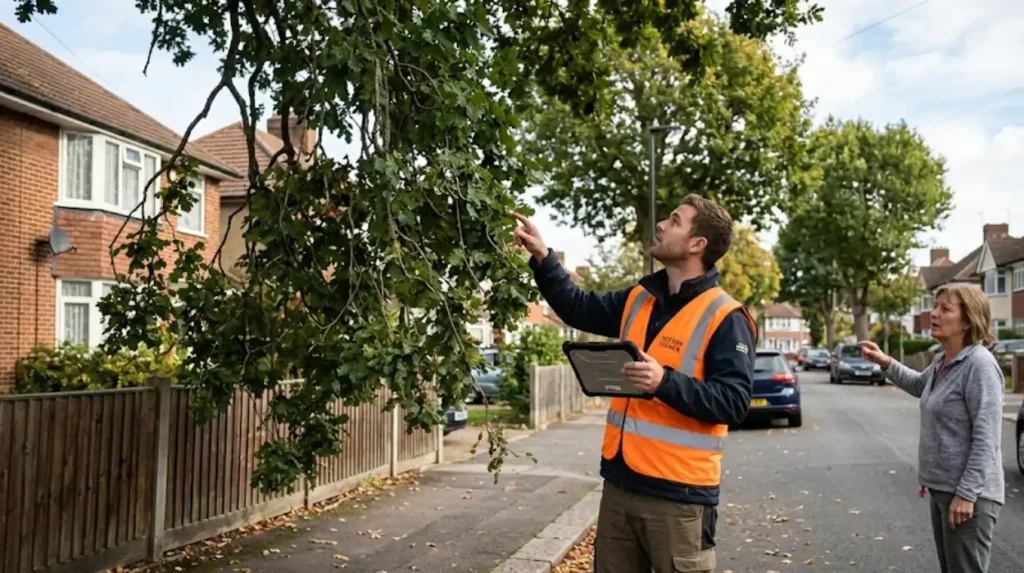 What Is the Official Way to Report Overhanging Trees to Sutton Council?