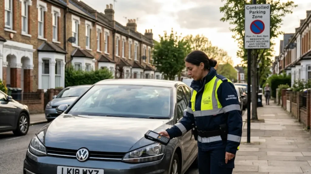What is the Greenwich online visitor parking permit system?