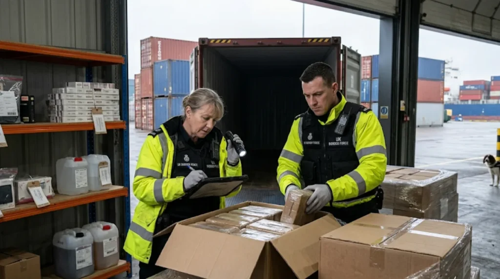 What is the legal definition of smuggling in the United Kingdom?