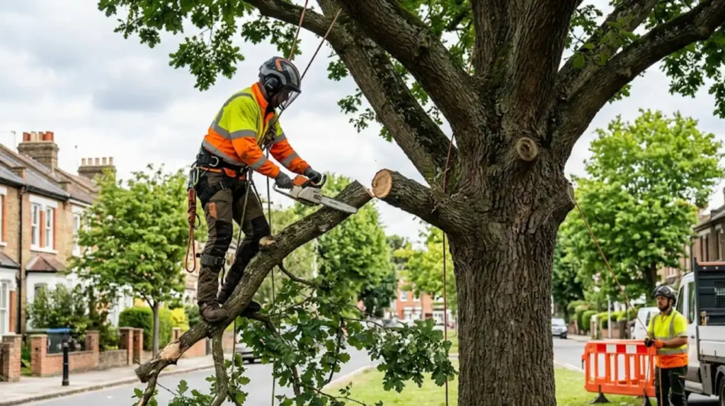 What is tree pruning and when do you need to request it in Richmond upon Thames?