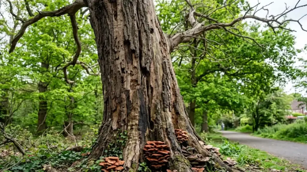 What signs indicate a tree is dead or dangerous in Croydon?