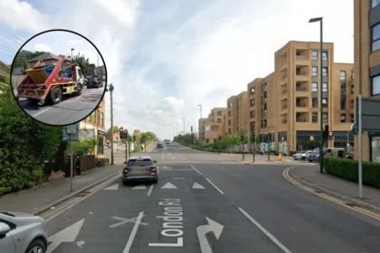 Hackbridge raised crossing sparks shop vibrations, 2026