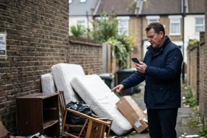 How to report fly-tipping in your South London alleyway