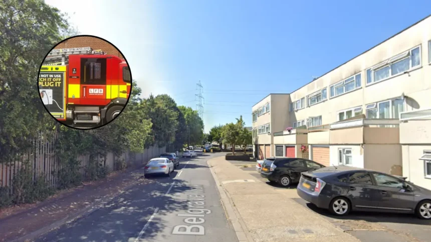 Major Mitcham Flats Fire Displaces 35 Residents in 2026