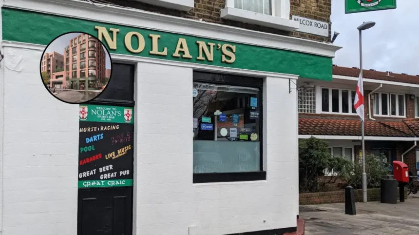 Nolan’s Pub Demolished and Rebuilt in Nine Elms 2026