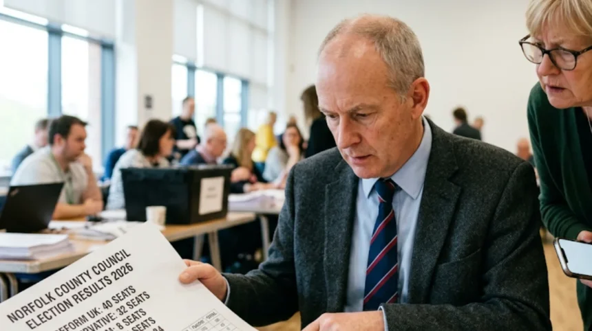 Norfolk County Council Election Results 2026: Full Seat Breakdown
