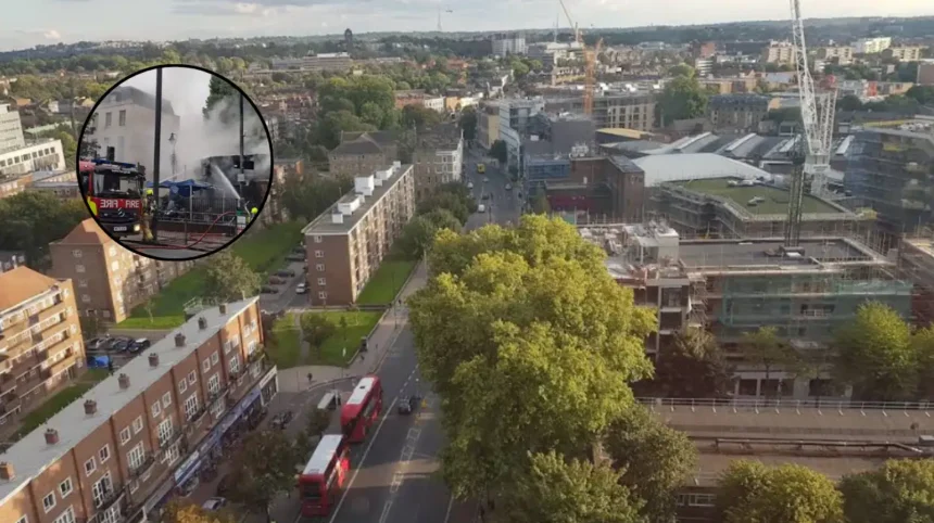 Walworth Motorcycle Shop Gutted by Major Fire 2026