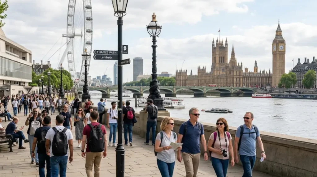 What Makes Lambeth Walkable for Tourists?