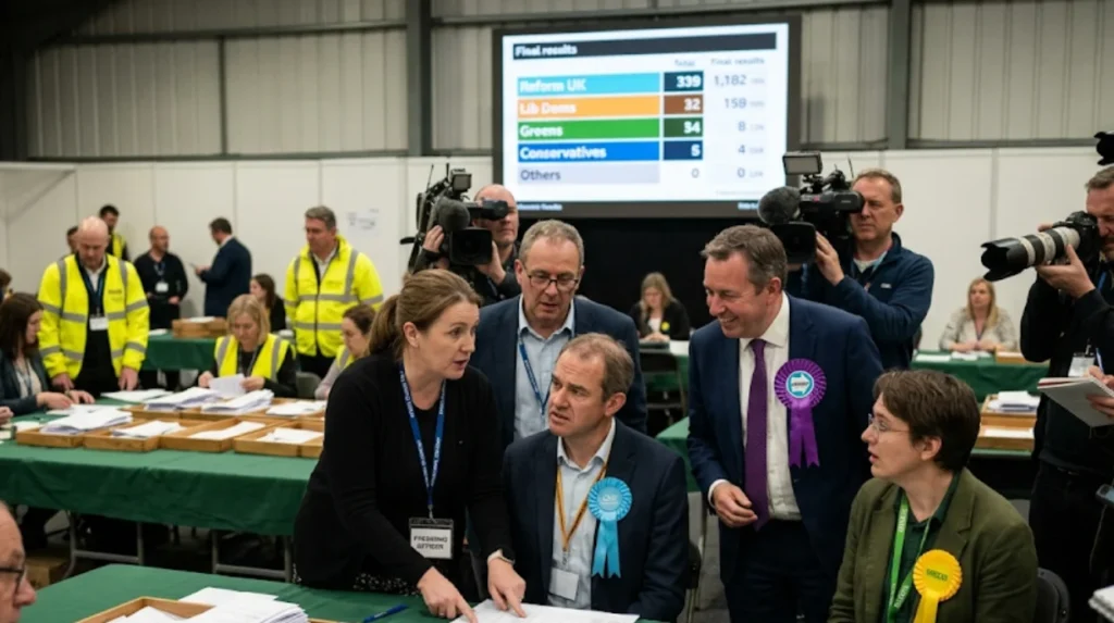 What are the Norfolk County Council election results?