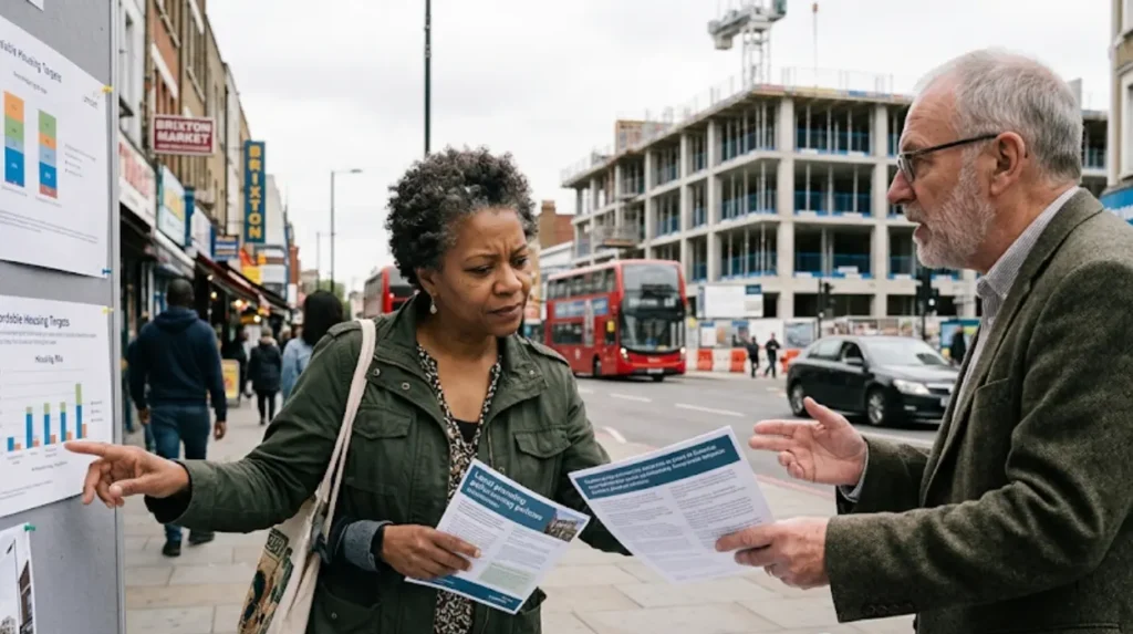 What counts as a valid objection to luxury flats in Brixton?