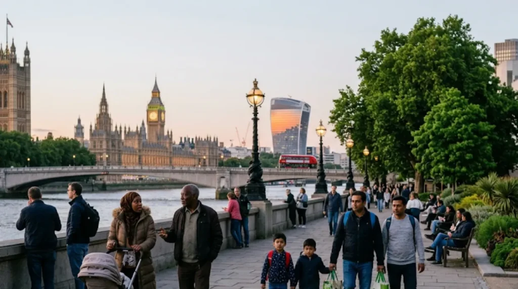 What defines Lambeth’s character for visitors and residents?