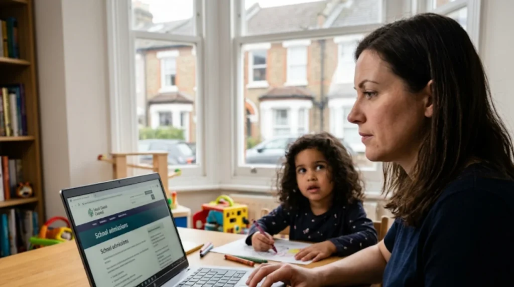 What is a South London primary school place and who needs to apply?