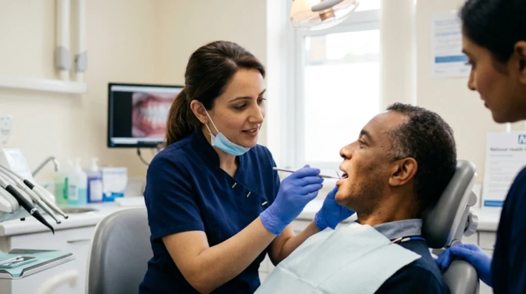 What is an NHS dentist and what services do they provide