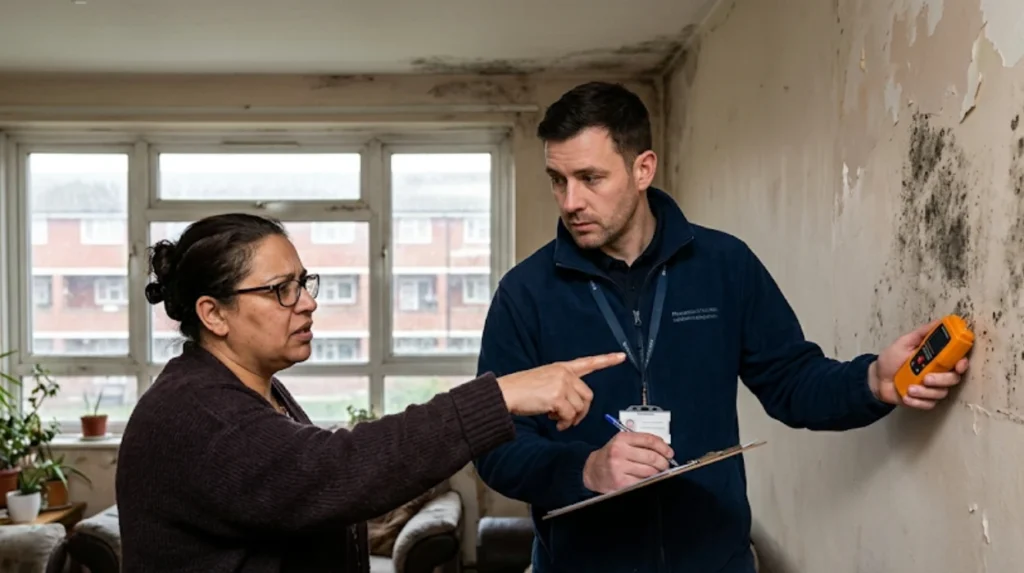 What is damp and mould in housing and why must Southwark tenants report it?