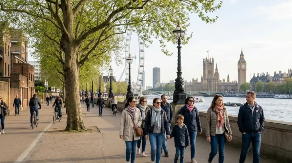 When Is the Best Time to Walk in Lambeth?