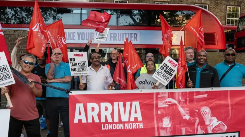 Arriva Bus Driver Strikes Cause Heavy Transport Disruption: London News 2026